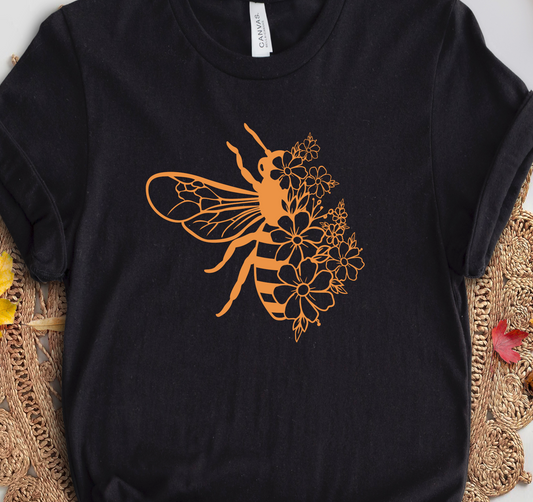 Orange Bee T-SHIRT