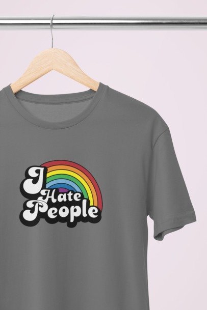 I hate people T-SHIRT