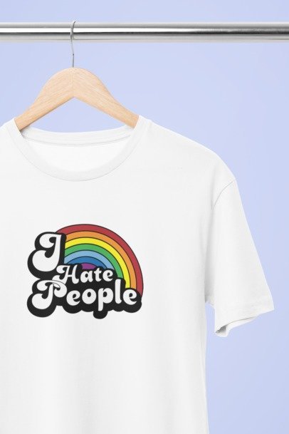 I hate people T-SHIRT