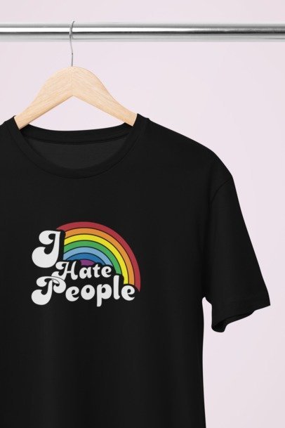 I hate people T-SHIRT