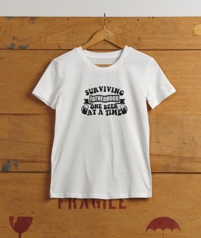 Surviving fatherhood one beer at a time T-SHIRT