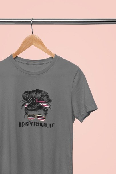 # Dispatcher life pink T-SHIRT