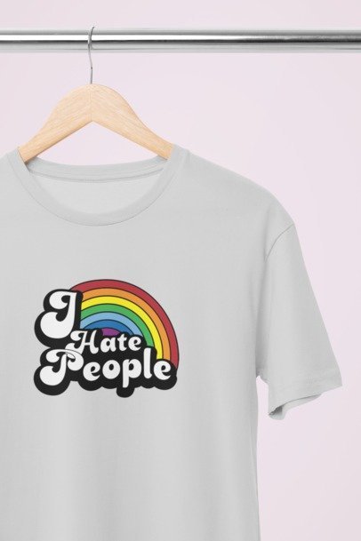 I hate people T-SHIRT